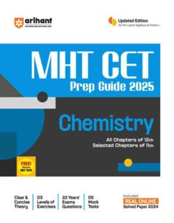 MHT CET 2025 I Prep Guide For Chemistry