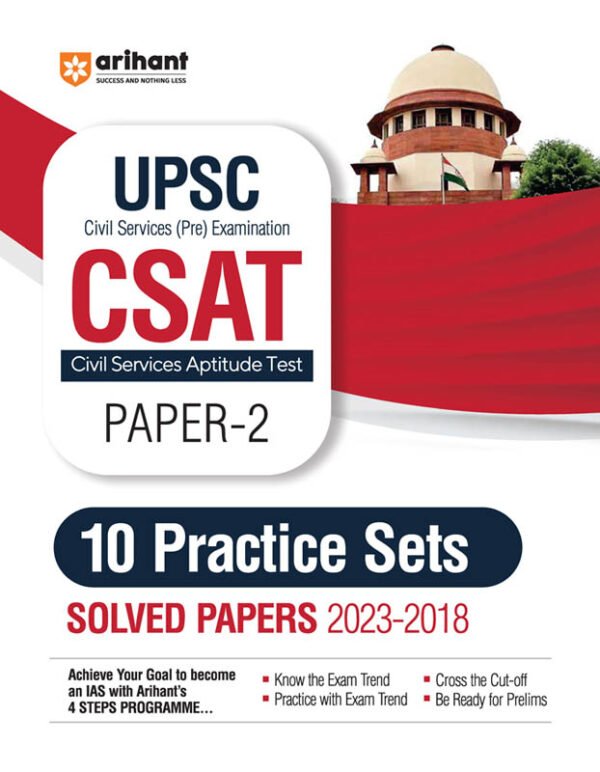 UPSC CSAT Civil Services Aptitude Test PAPER-2 10 Practice Sets Arihant