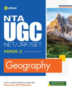 Arihant NTA UGC NETJRF SET Paper-2 Geography