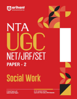 Arihant NTA UGC NETJRFSET Paper 2 Social Work