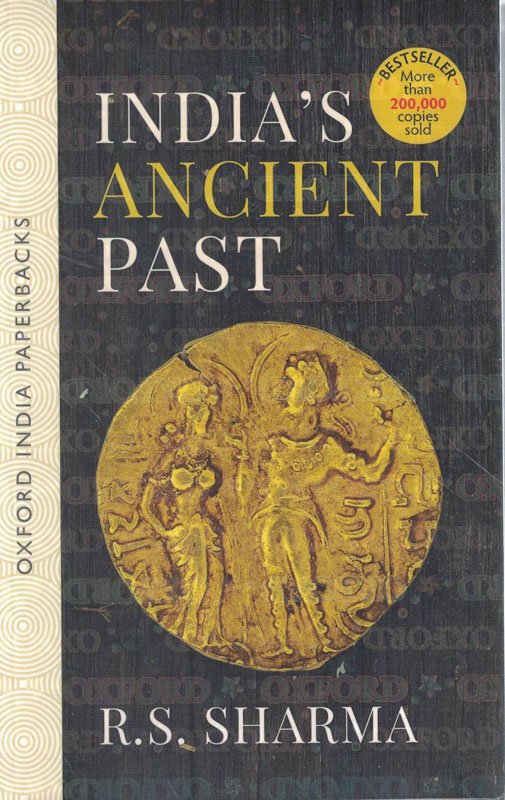 India's Ancient Past R.S.Sharma Old NCERT Book
