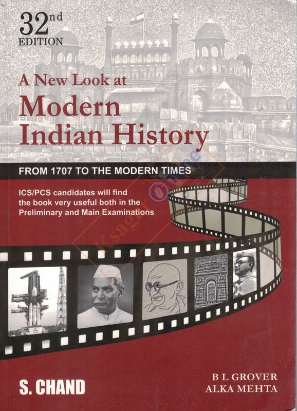 New Look At Modern Indian History From 1707 To Modern Times