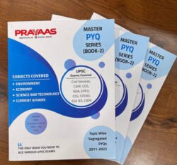 Prayaas Master PYQ Series Book -1 & 2 Topic Wise Segregated PYQs 2011-2022