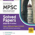 MPSC State Service (Pre) Examination 2024 Solved  2023-15 (Prelims)Paper 1/2