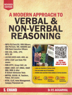 A Modern Approach to Verbal and & Non-Verbal Reasoning R S Agrawal (English Edition)