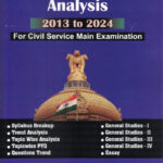 UPSC Main Analysis 2013 to 2024 For Civil Service Main Examination